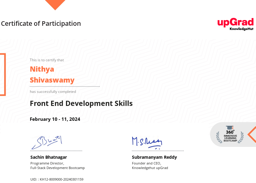 Nithya Shivaswamy - Full Stack Developer | JavaScript | ReactJS ...