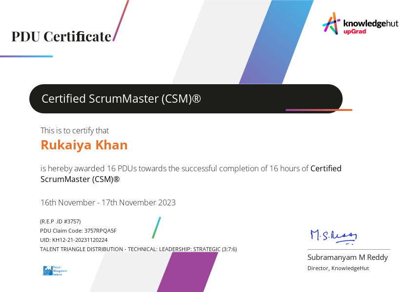 Rukaiya Khan - Infosys | LinkedIn