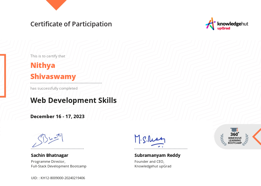 Nithya Shivaswamy - Full Stack Developer | JavaScript | ReactJS ...